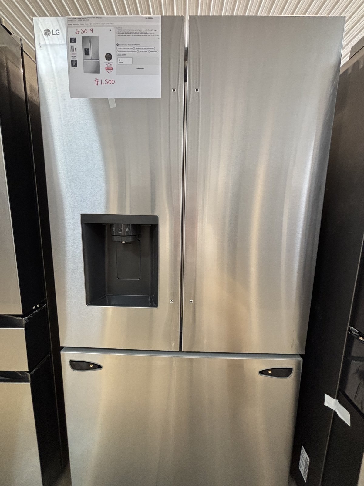LG LG LCFC26XSS 26 CU FT