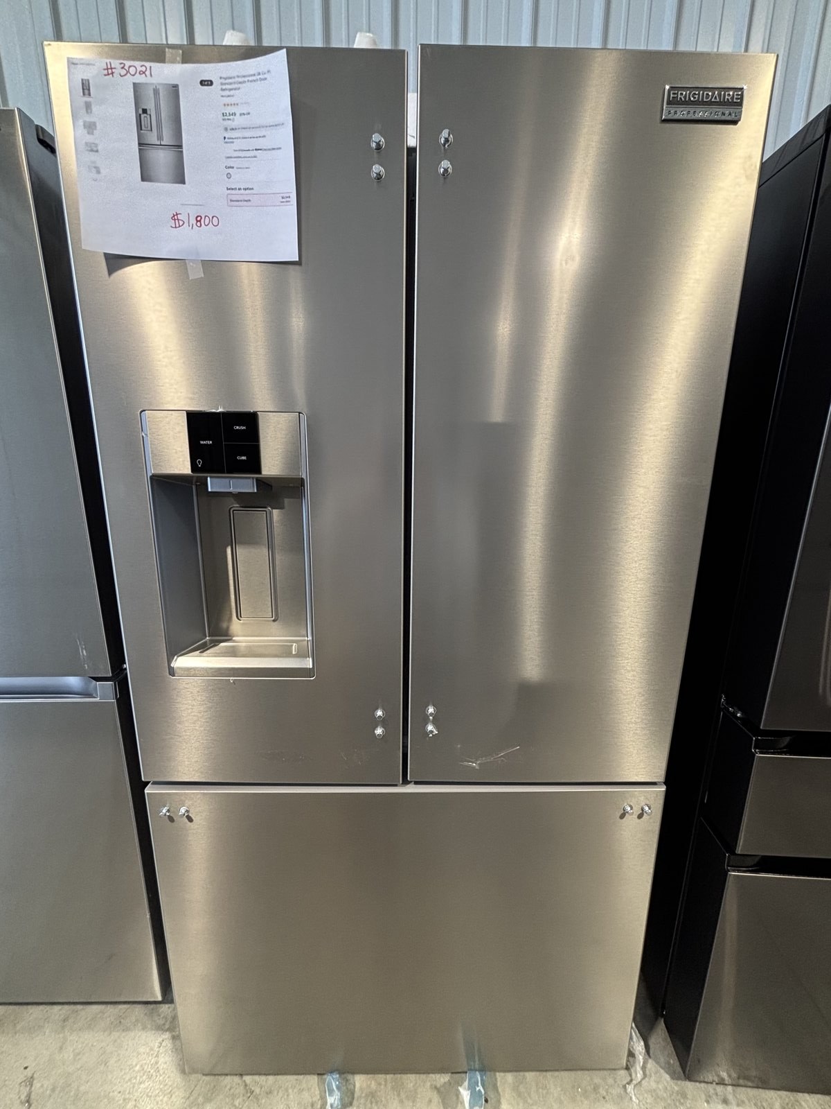 Frigidaire EL PRFS2883AF 28 CF SD
