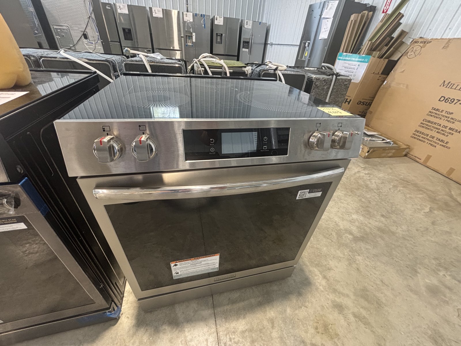 Frigidaire EL GCFE3060BF 30" ELE RNG
