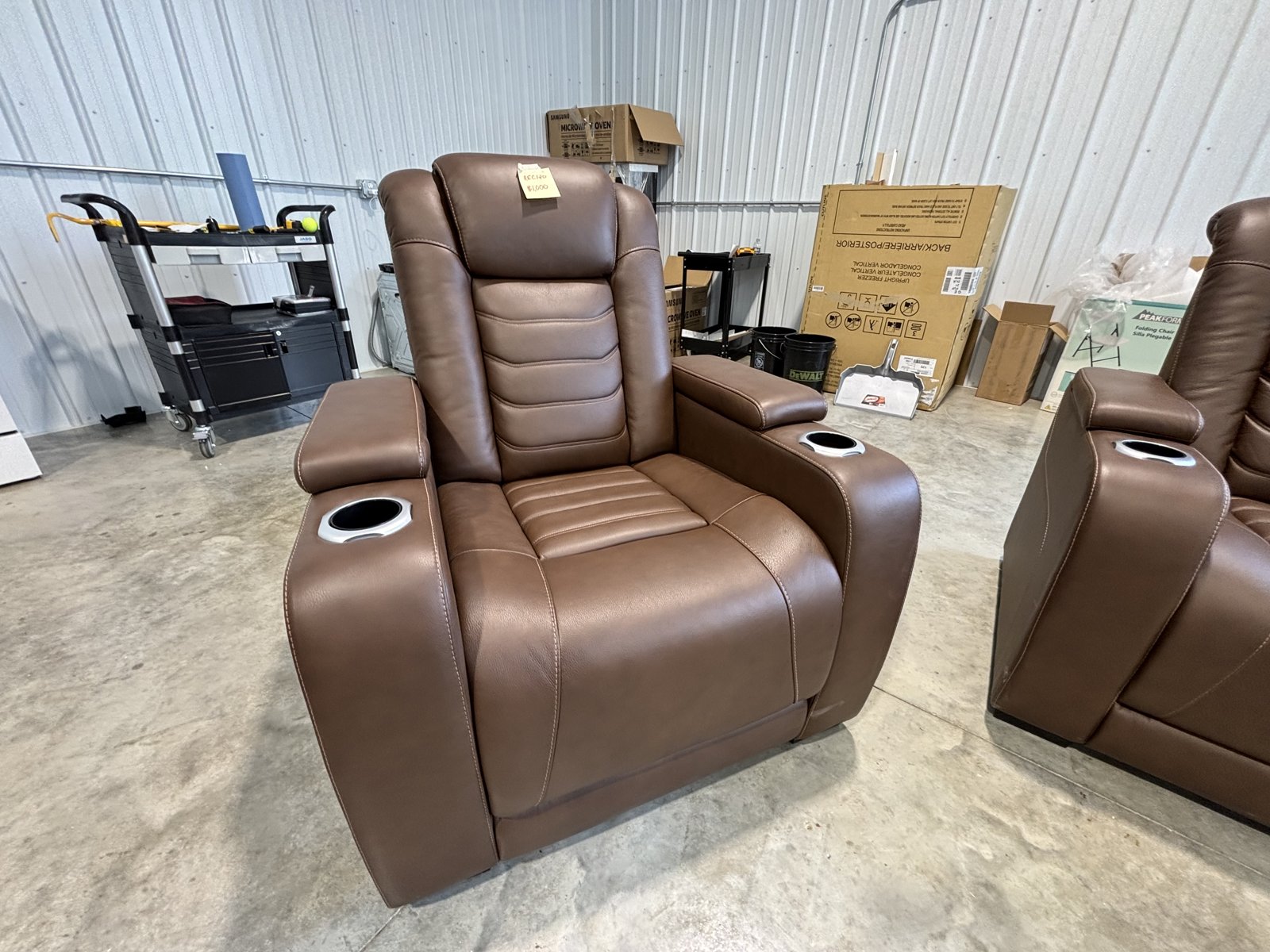 Ashley High Impact Leather Recliner